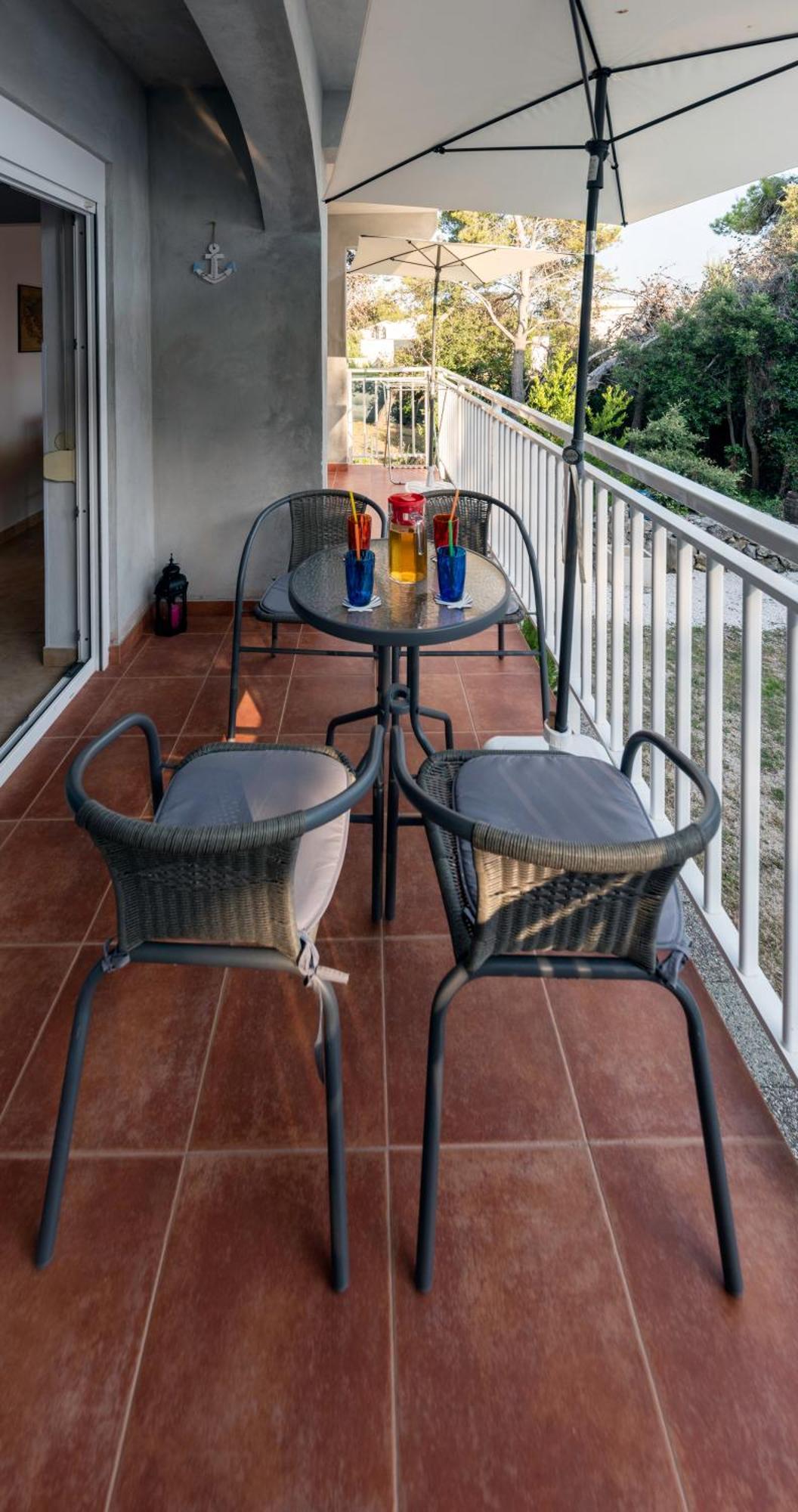 Apartment Anamaria With Seaview Petrcane Ngoại thất bức ảnh